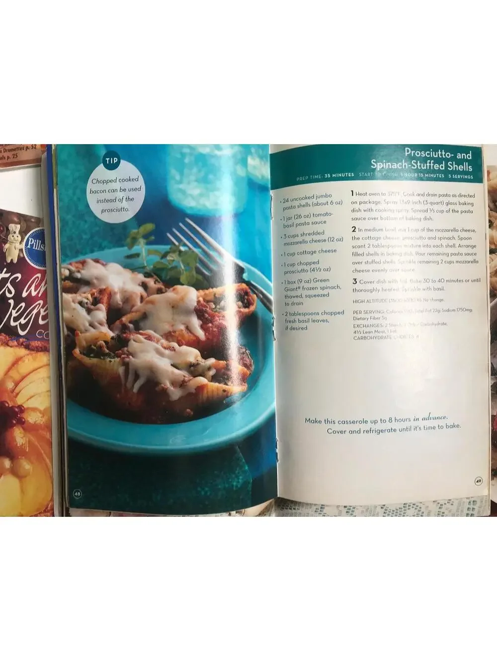 Vintage Pillsbury Cookbook Lot: 1980s-90s Recipe Books